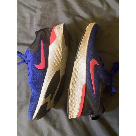 Odyssey React Nike Shoes Gym Sneakers Womens Size 9.5 Blue Running - Picture 4 of 5